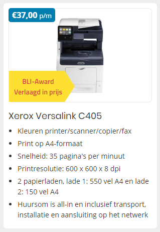 matig onderbreken honderd Printer leasen tegen aantrekkelijke tarieven – Wij Verhuren Printers